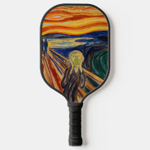 Edvard Munch - Der Schrei 1910 Pickleball Schläger