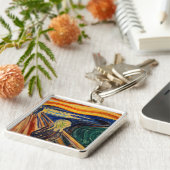 Edvard Munch - Der Schrei 1910 Schlüsselanhänger (Seite)