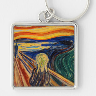 Edvard Munch - Der Schrei 1910 Schlüsselanhänger