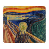Edvard Munch - Der Schrei 1910 Schneidebrett (Vorderseite)