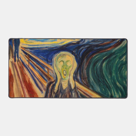Edvard Munch - Der Schrei 1910 Schreibtischunterlage (Vorderseite)