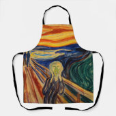 Edvard Munch - Der Schrei 1910 Schürze (Vorderseite)