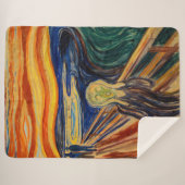Edvard Munch - Der Schrei 1910 Sherpadecke (Vorderseite (Horizontal))