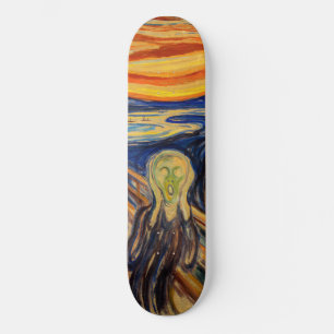 Edvard Munch - Der Schrei 1910 Skateboard