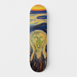 Edvard Munch - Der Schrei 1910 Skateboard