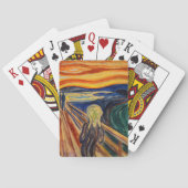 Edvard Munch - Der Schrei 1910 Spielkarten (Rückseite)