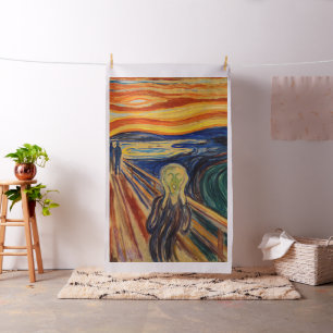 Edvard Munch - Der Schrei 1910 Stoff
