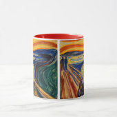Edvard Munch - Der Schrei 1910 Tasse (Zentrum)