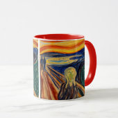 Edvard Munch - Der Schrei 1910 Tasse (VorderseiteRechts)
