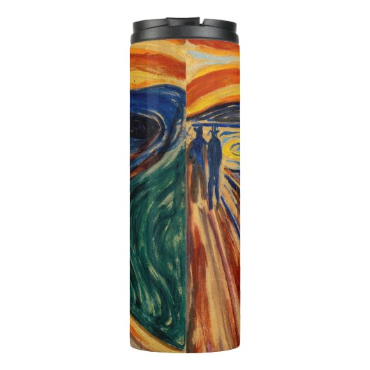 Edvard Munch - Der Schrei 1910 Thermosbecher (Rückseite)