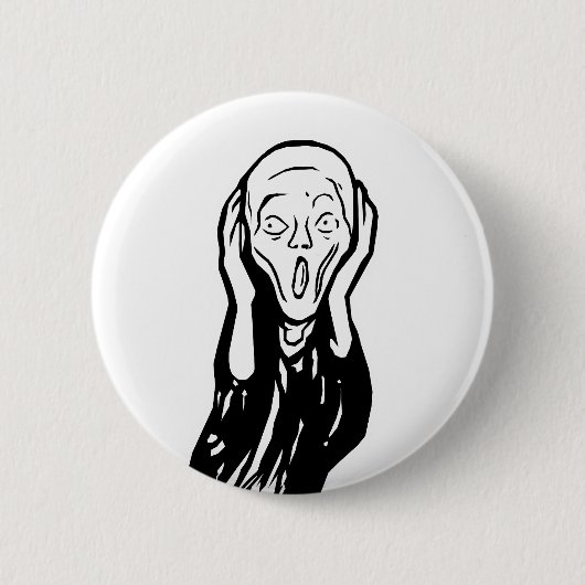 Edvard Munch der Schrei Button (Vorderseite)