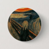 Edvard Munch - der Schrei Button (Vorderseite)