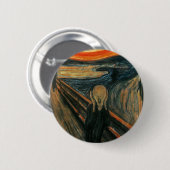Edvard Munch - der Schrei Button (Vorne & Hinten)