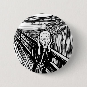 Edvard Munch der Schrei Button