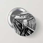 Edvard Munch der Schrei Button (Vorne & Hinten)