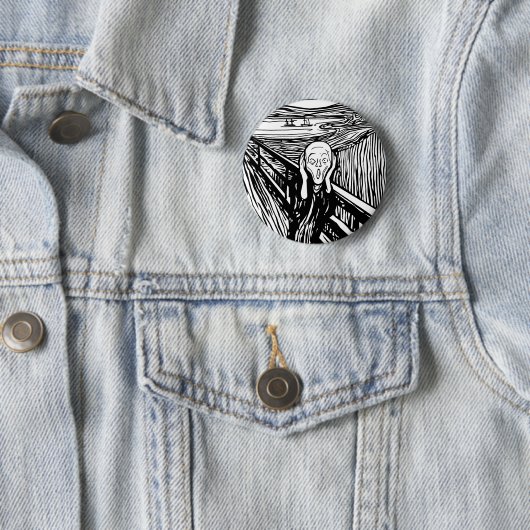 Edvard Munch der Schrei Button (Beispiel)
