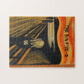 Edvard Munch - der Schrei drehe ich 50 Puzzle (Horizontal)