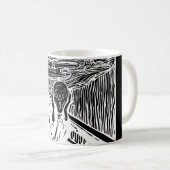 Edvard Munch der Schrei Kaffeetasse (VorderseiteRechts)