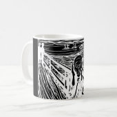 Edvard Munch der Schrei Kaffeetasse (Vorderseite Links)