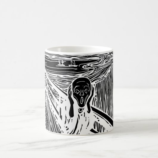 Edvard Munch der Schrei Kaffeetasse (Mittel)