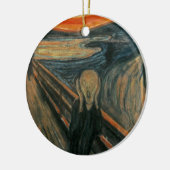 Edvard Munch - Der Schrei Keramikornament (Links)