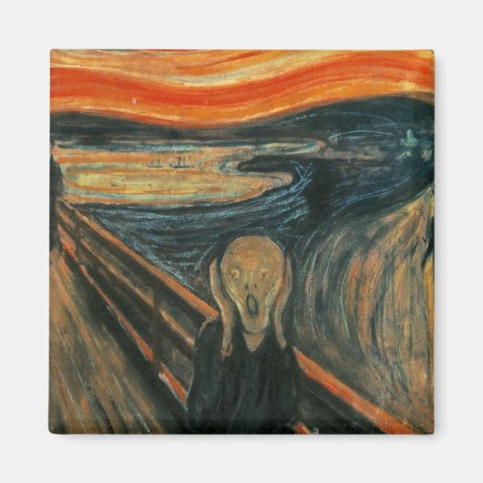 Edvard Munch - Der Schrei Magnet (Vorne)