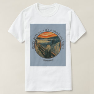 Edvard Munch Der Schrei Partyartikel Sammlung T-Shirt