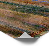 Edvard Munch - Der Schrei Poster (Ecke)