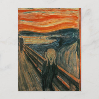 Edvard Munch - Der Schrei Postkarte