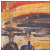 Edvard Munch - der Schrei Stoff (Muster)