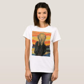 Edvard Munch, "Der Schrei" T-Shirt (Vorne ganz)