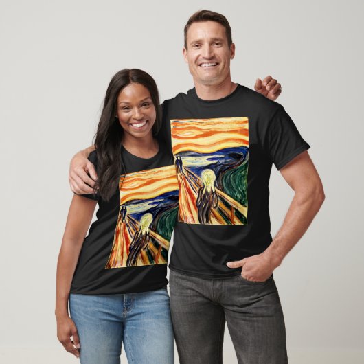 Edvard Munch der Schrei T-Shirt (Unisex)