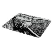Edvard Munch - Der schreiende Lithograph Schneidebrett (Ecke)