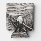 Edvard Munch der Scream Lithograph Print berühmt Dosenkühler (Vorderseite)