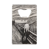 Edvard Munch der Scream Lithograph Print berühmt Geldbeutel Flaschenöffner (Vorderseite)