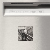 Edvard Munch der Scream Lithograph Print berühmt Magnet (In Situ (Geschirrspüler))