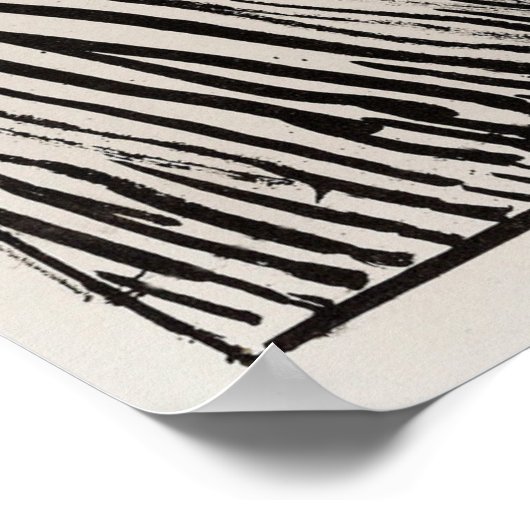 Edvard Munch der Scream Lithograph Print berühmt Poster (Ecke)