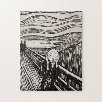 Edvard Munch der Scream Lithograph Print berühmt Puzzle