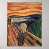 Edvard Munch der Scream-Malerei Poster (Vorne)