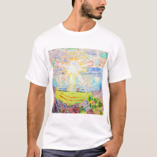 Edvard Munch der Sonne T-Shirt