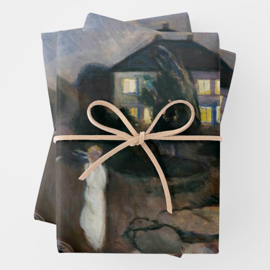 Edvard Munch - Der Sturm Geschenkpapier Set (Beispiel)