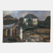 Edvard Munch - Der Sturm Geschirrtuch (Horizontal)