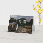 Edvard Munch - Der Sturm Karte (Gelbe Blume)