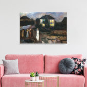 Edvard Munch - Der Sturm Leinwanddruck (Insitu (Wohnzimmer))