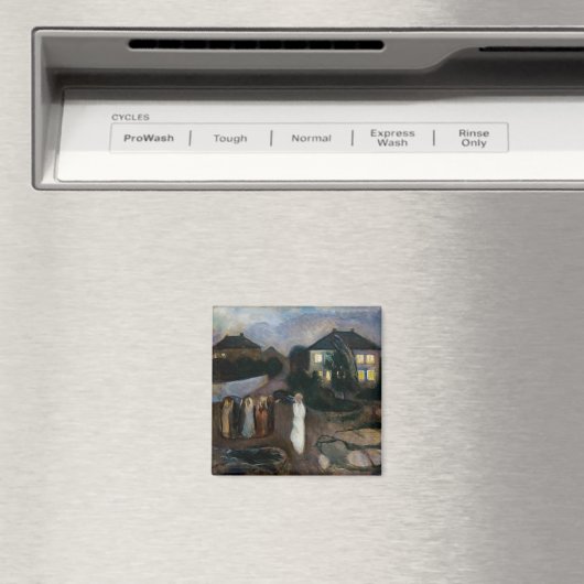 Edvard Munch - Der Sturm Magnet (In Situ (Geschirrspüler))