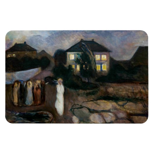 Edvard Munch - Der Sturm Magnet (Horizontal)