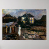 Edvard Munch - Der Sturm Poster (Vorne)