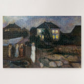 Edvard Munch - Der Sturm Puzzle (Horizontal)