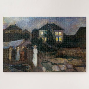 Edvard Munch - Der Sturm Puzzle
