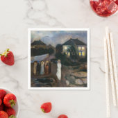 Edvard Munch - Der Sturm Serviette (Beispiel)